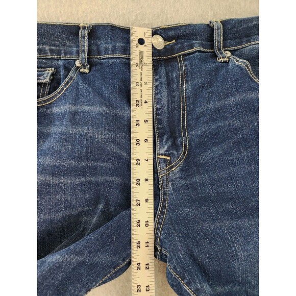 True‎ Religion Billy Jeans 38 Flap T Snap Bootcut Relaxed Stretch 42 40x34 - Picture 7 of 16